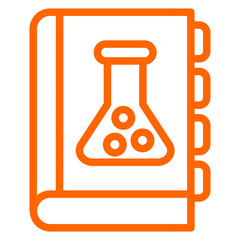 Vector Design Literary Science Icon Style