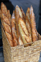 Fresh aromatic bread. Lots of baked goods