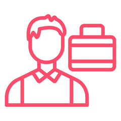 Vector Design Passenger Icon Style