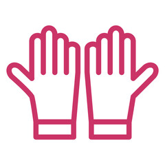 Vector Design Gloves Icon Style