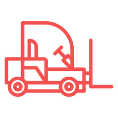 Vector Design Forklift Icon Style