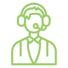 Vector Design Customer Service Icon Style