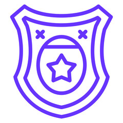 Vector Design Crest Icon Style