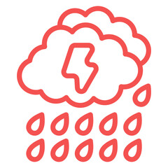 Vector Design Storm Icon Style