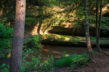 Hocking Hills State Park in the Hocking Hills region of Hocking County, Ohio, United States
