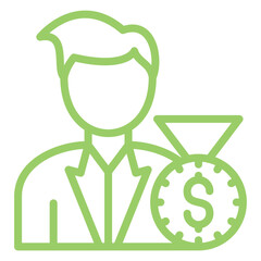 Vector Design Backer Icon Style