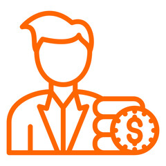 Vector Design Broker Dealer Icon Style