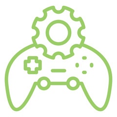 Vector Design Automation Icon Style