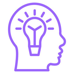 Vector Design Knowledge Icon Style