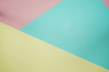 Geometric with pastel color texture background