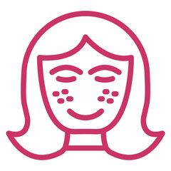 Vector Design Acne Icon Style