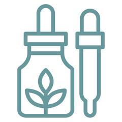 Vector Design Hemp Oil Icon Style