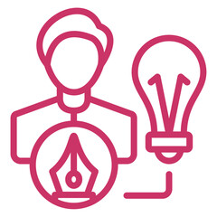 Vector Design Inspiration Icon Style