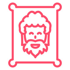 Vector Design Fine Art Icon Style