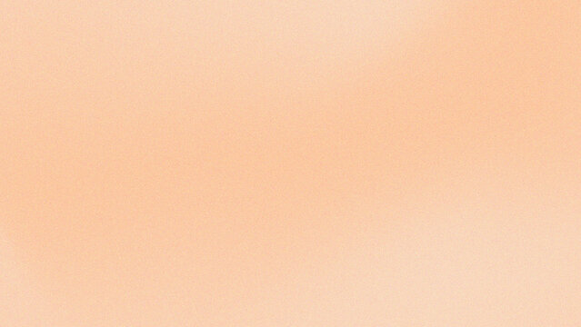 Color of the year 2024 Peach Fuzz Gradient matte background wall. Peach color noise backdrop template. Textured peach fuzz background. 