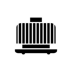 grill glyph icon