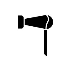 hair dryer glyph icon