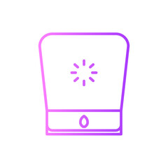 humidifier gradient icon