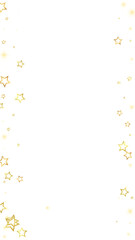 Twinkle stars scattered around randomly, flying,