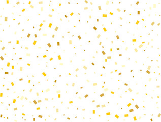 Magic Gold Rectangular Confetti