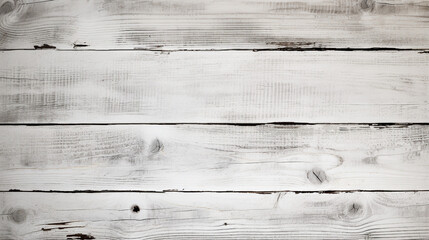 Vintage White Wood Texture Background: Closeup of Grunge Wooden Plank Surface - Rustic Wallpaper for Aged Design and Natural Backdrops in Retro Themes. - obrazy, fototapety, plakaty