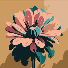 Flowers nature VECTOR ready for use, natural floral 
