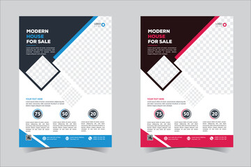 Flyer design, brochure template layout design. Corporate business annual report, catalog, magazine, flyer mockup