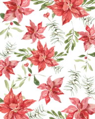 Foto op Canvas seamless floral pattern © Mikoartstore