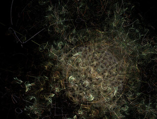 Imaginatory fractal abstract background Image