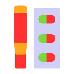 Nicotine Inhaler Icon