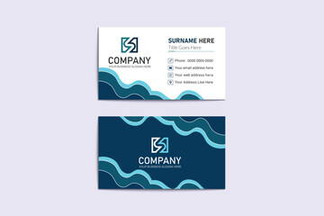 Creative Stylish  modern corporate business card 