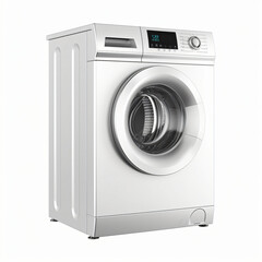 Top Loading Washing Machine Isolated on White Background