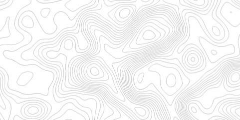 Abstract pattern with lines. Abstract sea map geographic contour map and topographic contours map background. Abstract white pattern topography vector background. Topographic line map background.