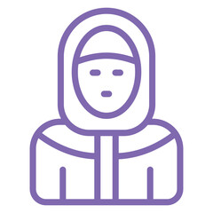 Female Bedouin Icon Style
