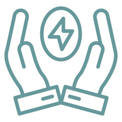 Energy Saving Icon Style