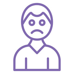 Sad Icon Style