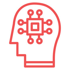 Human Processor Icon Style