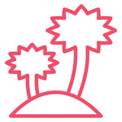 Palm Island Icon Style