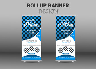 Roll-Up Banner, Print Templates ft. corporate & banner 
