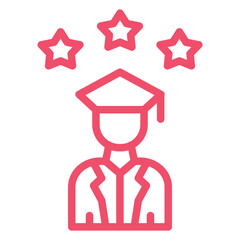 Obraz premium Cum Laude Icon Style
