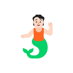 Merperson Light Skin Tone 