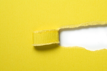 Free PNG Image Yellow Cardboard Paper Torn