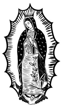 Virgin of Guadalupe. Our Lady of Guadalupe