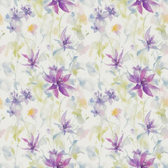 Fototapeta premium seamless floral pattern