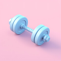 Cartoon style Dumbbell