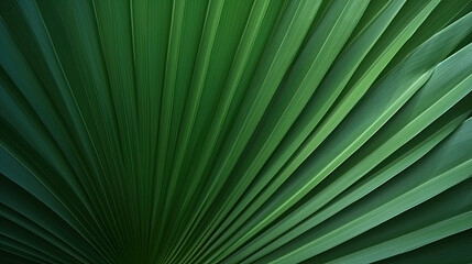 palm leaf background, Close up palm leaf shape detail with dark background