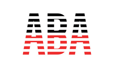 ABA three initial letter iconic line negative space minimal logo design vector template. monogram, abstract, wordmark, business, typography, minimalist, brand, company, flat, modern, unique, simple