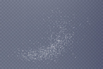 Festive white glowing dust png. Magical shimmering or flying cloud in glowing dust.
Powder sugar explosion or splash png, falling flour, salt powder falling gently.