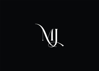 MJ creative logo design and initial logo