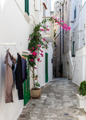 Ostuni, Italy - one of the most beautiful villages in South Italy, Ostuni displays a wonderful Old...